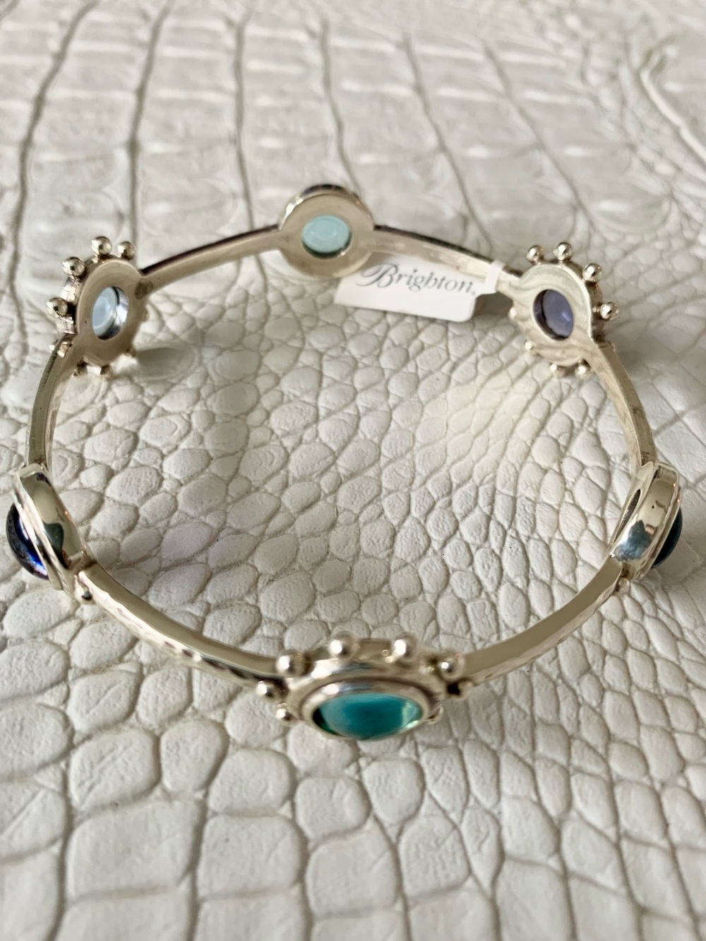 Brighton Jules Silver Plated Bangle Bracelet